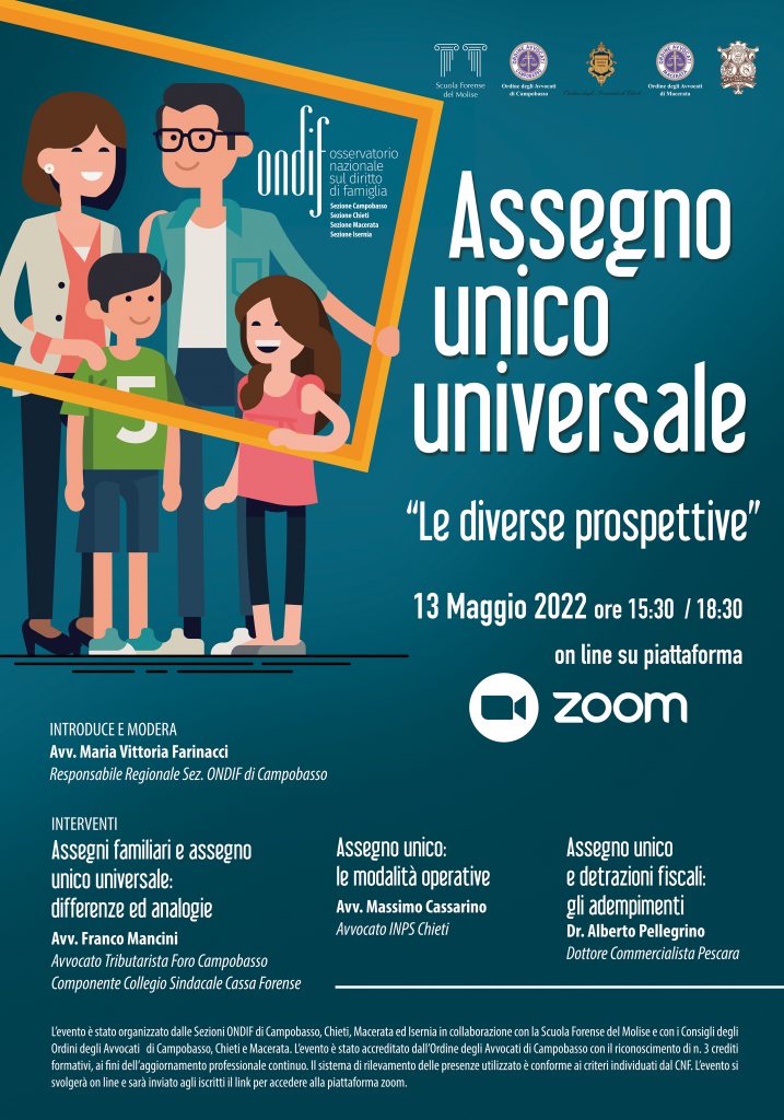 Assegno unico universale “Le diverse prospettive”